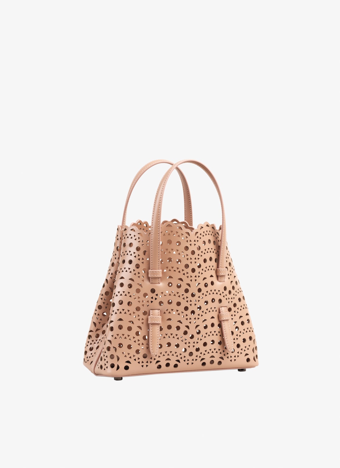 MINA 20 BAG IN VIENNE WAVE CALFSKIN ALAÏA SANDY MINA 20 BAG IN VIENNE WAVE CALFSKIN
